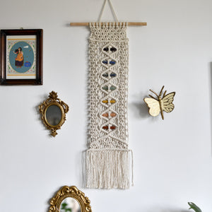 Seven chakras Custom made Macrame 